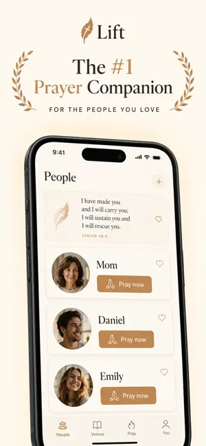 Lift: Daily Prayer & Bible AI screenshot 1