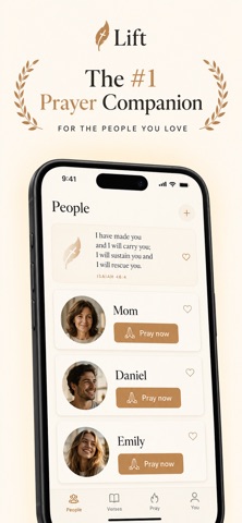 Lift: Pray for People You Love iPhone screenshot