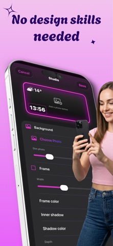 Okviro: Custom Widgets screenshot