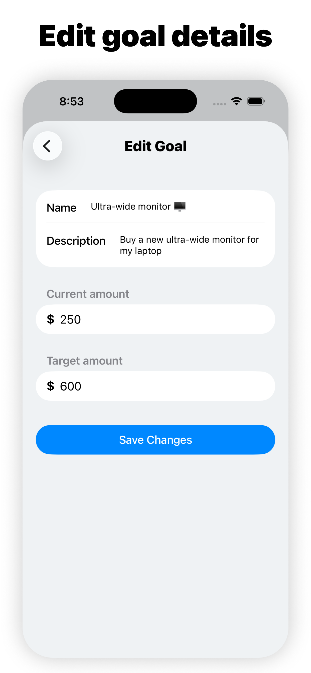 Money box App - Plan purchases screenshot 4