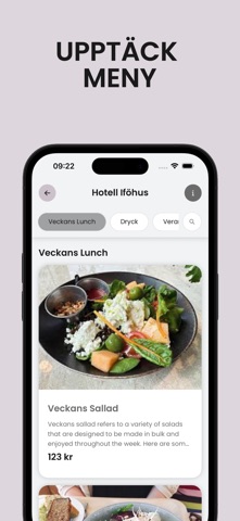Hotell Iföhus iPhone screenshot 2