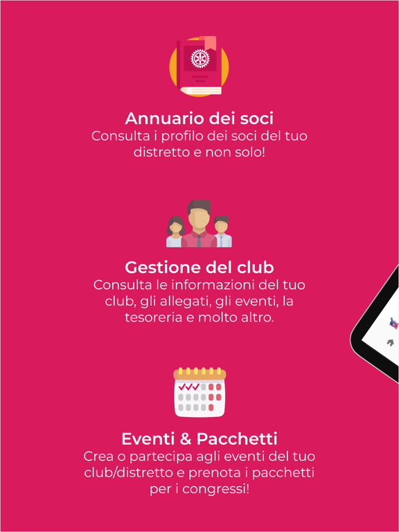 Screenshot #4 pour Rotarapp - l'app del Rotaract