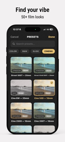 Film Farm - Film Camera iPhone screenshot