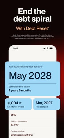Cleo AI: Cash Advance & Budget iPhone screenshot