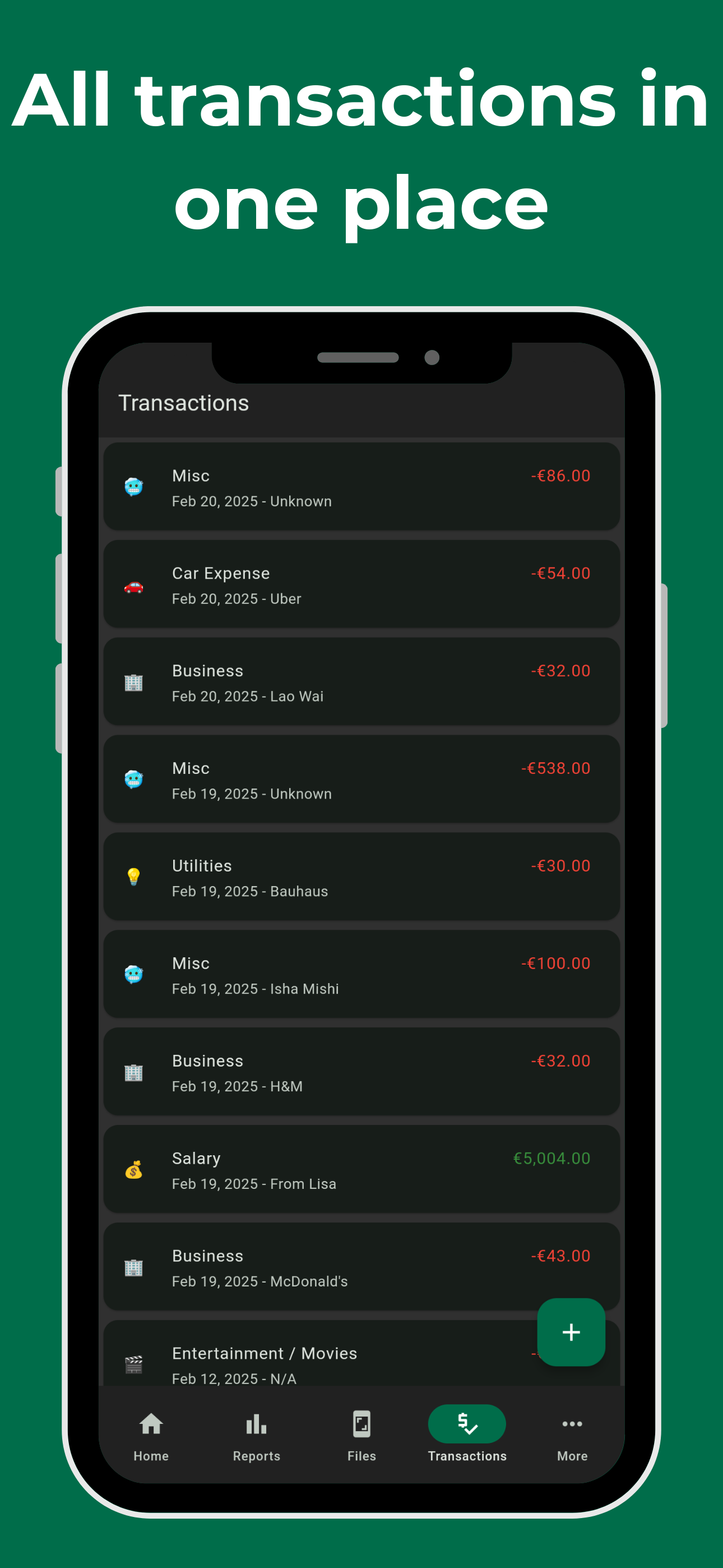 mBooks.ai - AI Expense Tracker