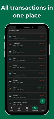 mBooks.ai - AI Expense Tracker screenshot