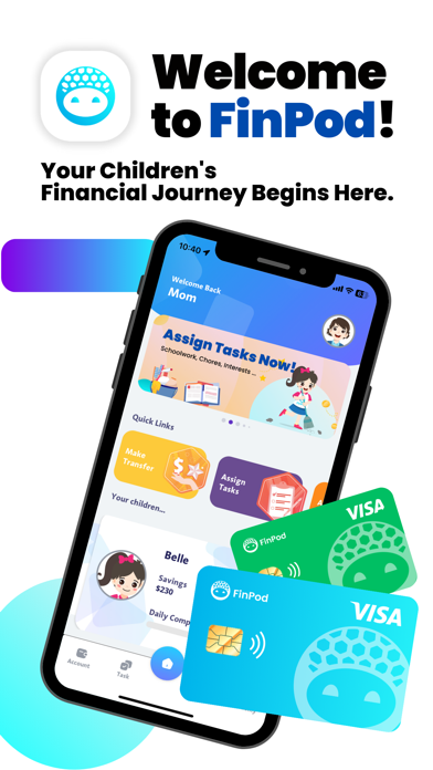FinPod: Raise Money Smart Kids Screenshot