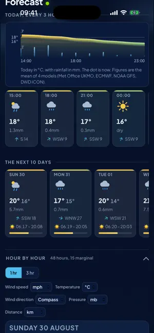 Weather Metric screenshot 3