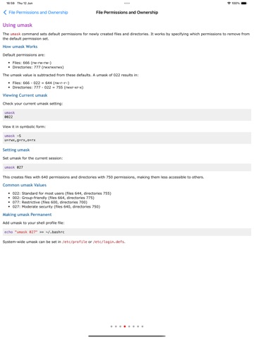 Learn Linux Step by Step iPad screenshot