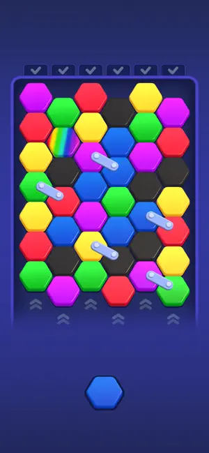 Hexa Stack Color screenshot 3
