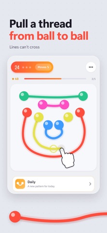 Taut — Connect Lines Puzzle screenshot 1