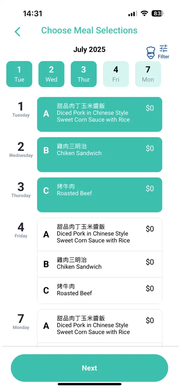 Screenshot #3 pour Chartwells by HKT