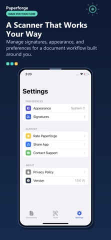 Paperforge:Scanning and Edit Screenshot 3 of 5