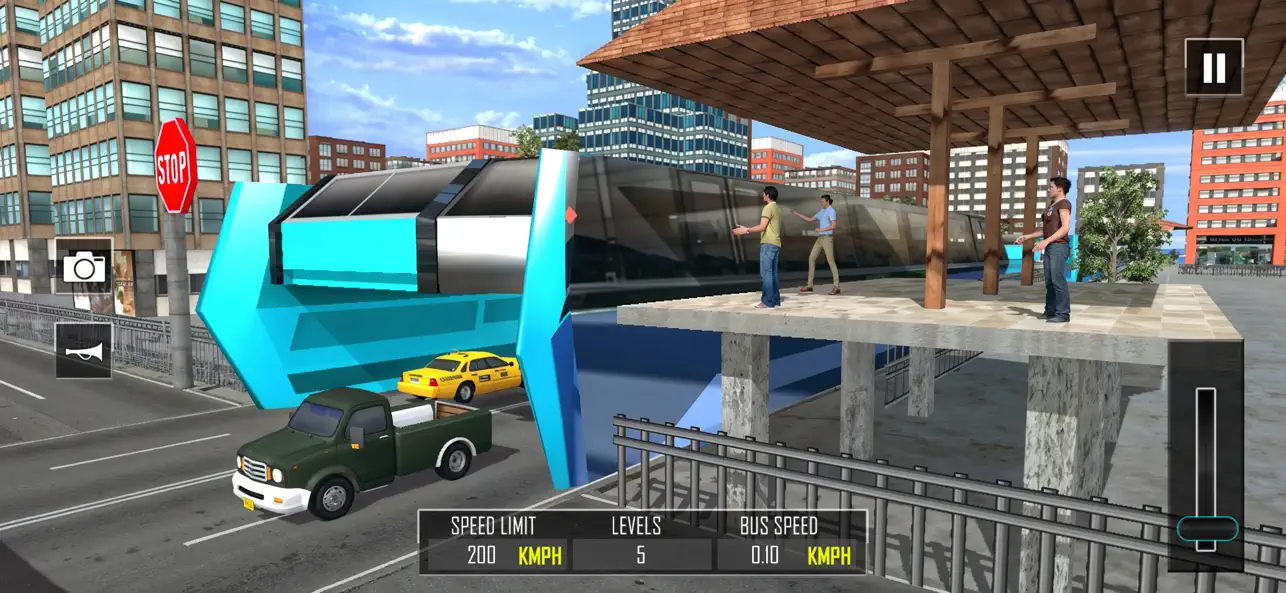 Screenshot #3 pour Conduite de bus futuriste