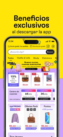 Miravia: App de compras online iPhone screenshot 3