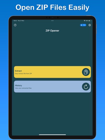 ZIP Opener・File Reader iPad screenshot