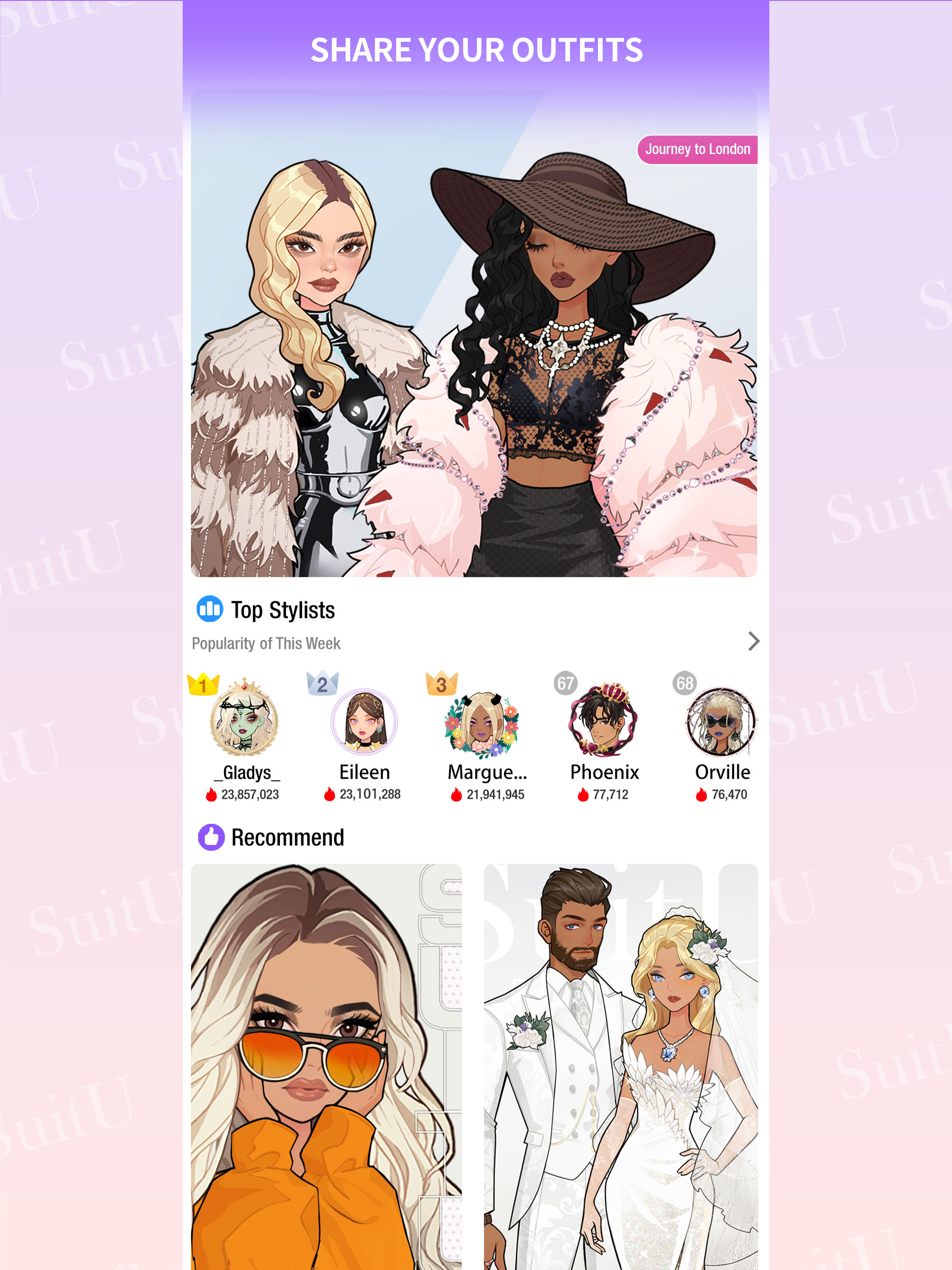 SuitU: Fashion Avatar Dress UP screenshot 16