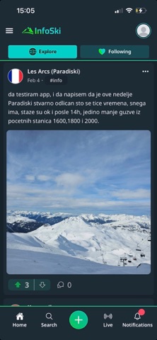InfoSki Screenshot 2 of 6