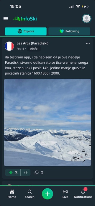 InfoSki Screenshot 2 of 6
