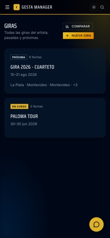 Gesta Manager screenshot