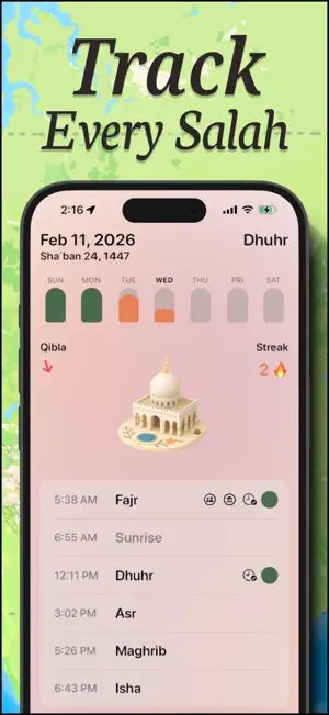 Sujood: Daily Salah Tracker screenshot 4