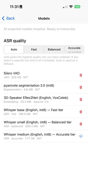 Transcriptinator screenshot 3
