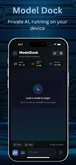 ModelDock Local screenshot 1