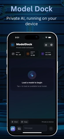 ModelDock Local iPhone screenshot