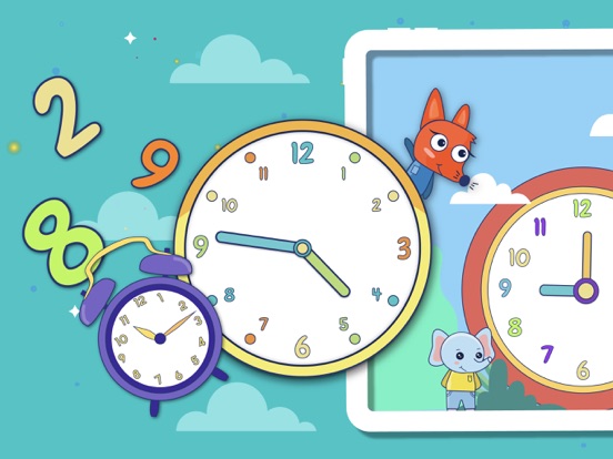 Toddlers Learning Time & Clock