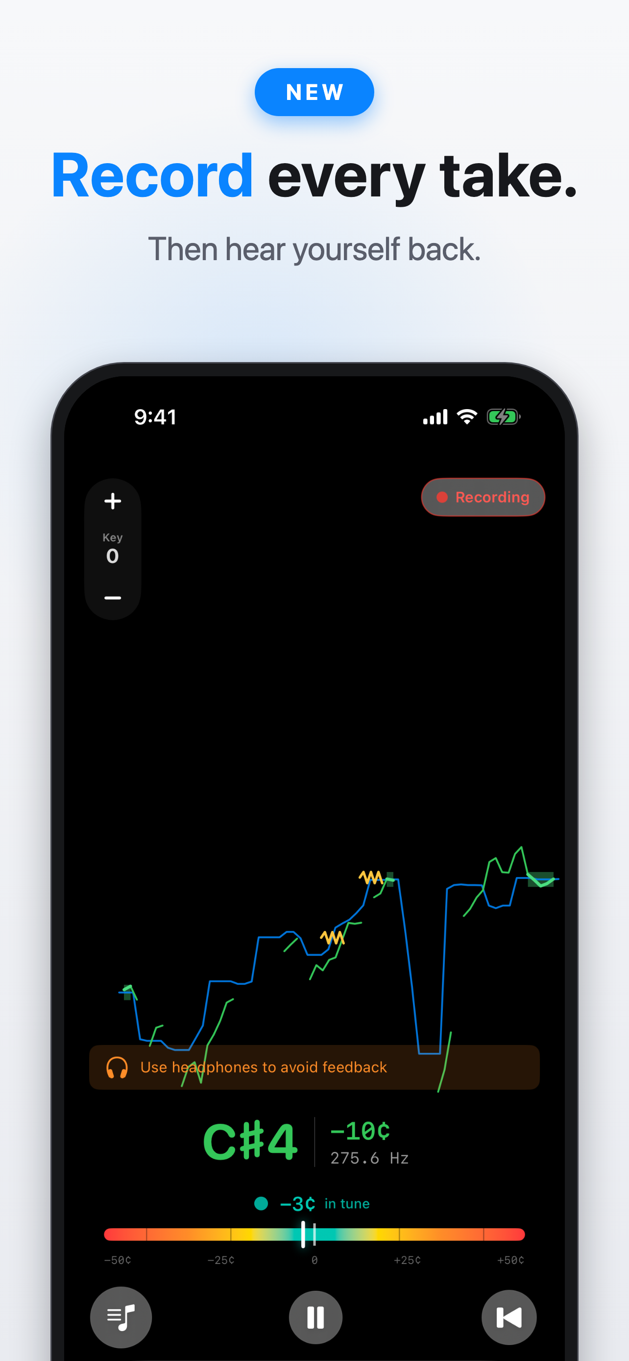 PitchMonitorPro - Vocal Visual screenshot 3
