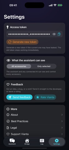 Vianta: Smart Home Map & AI iPhone screenshot