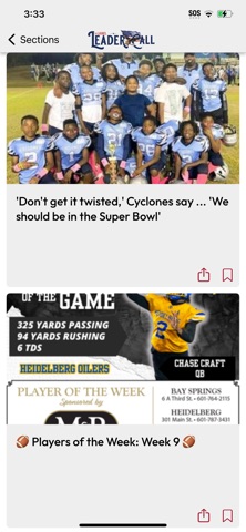 The Laurel Leader-Call iPhone screenshot
