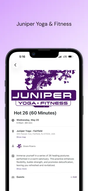 Juniper Yoga & Fitness screenshot 3