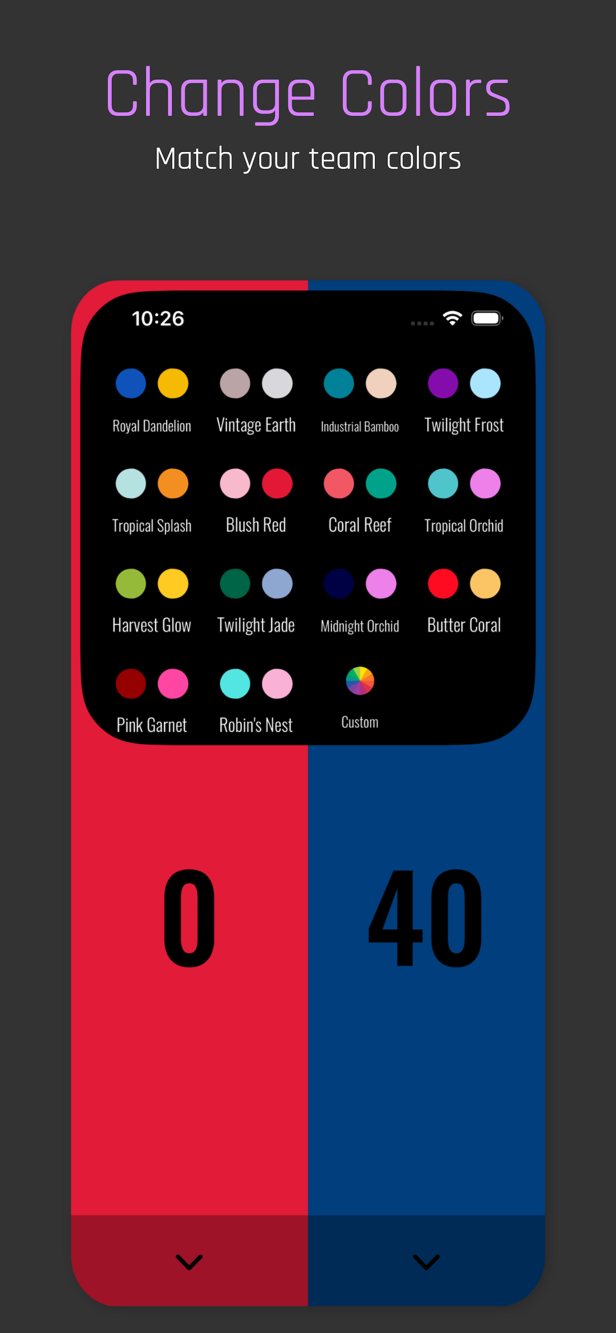 ScoreMate - Perfect Scoreboard screenshot 5