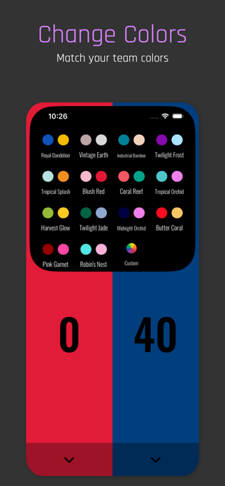 ScoreMate - Perfect Scoreboard Screenshot 5 of 10