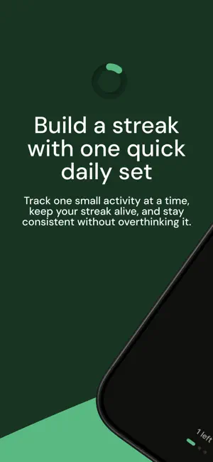 OneSet - Workout Streaks screenshot 1