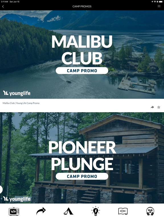 Young Life TV iPad screenshot 4 - Photo & Video app