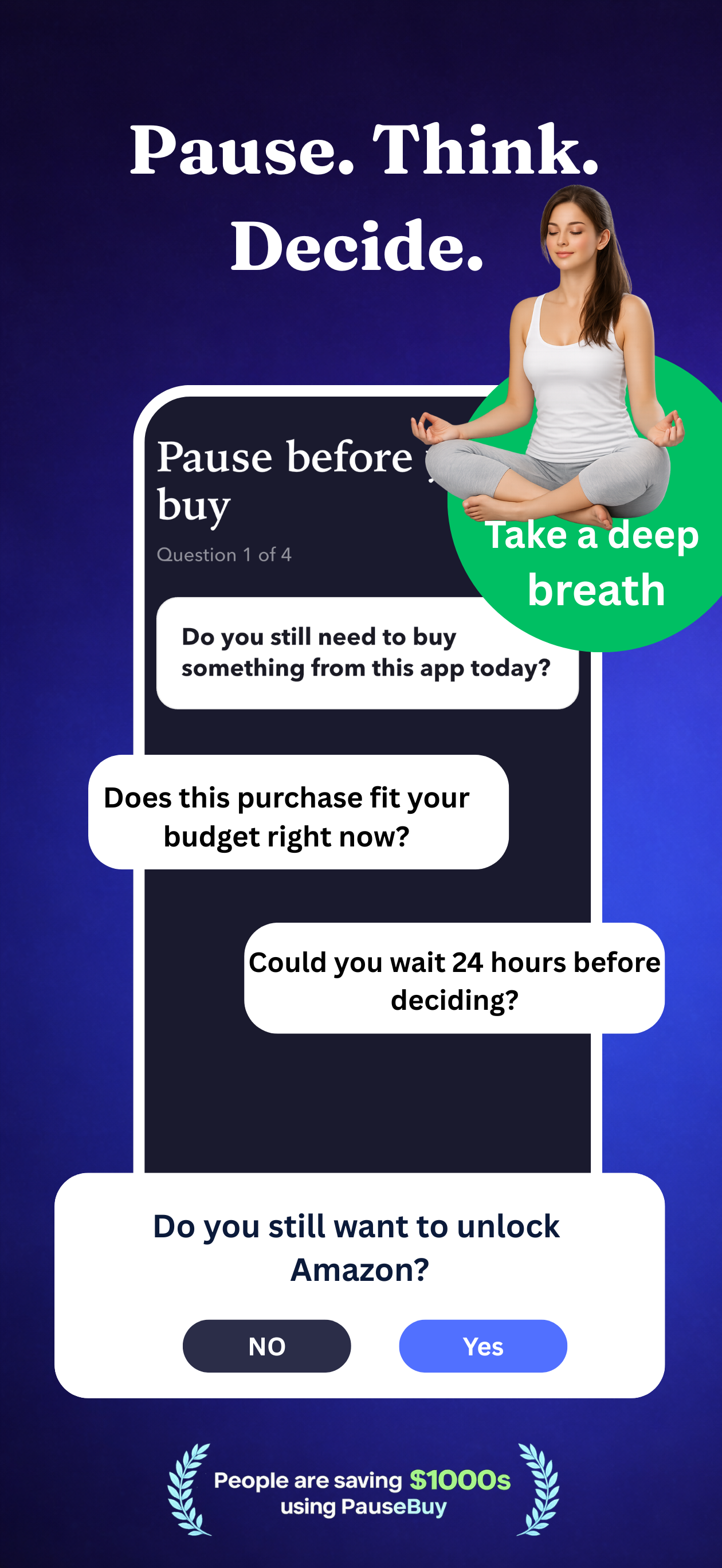PauseBuy: Stop Impulse Buying screenshot 4