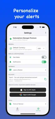 Subscriptions & Bills Tracker screenshot 4