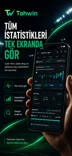 Tahwin: Canlı Maç Takibi screenshot 2