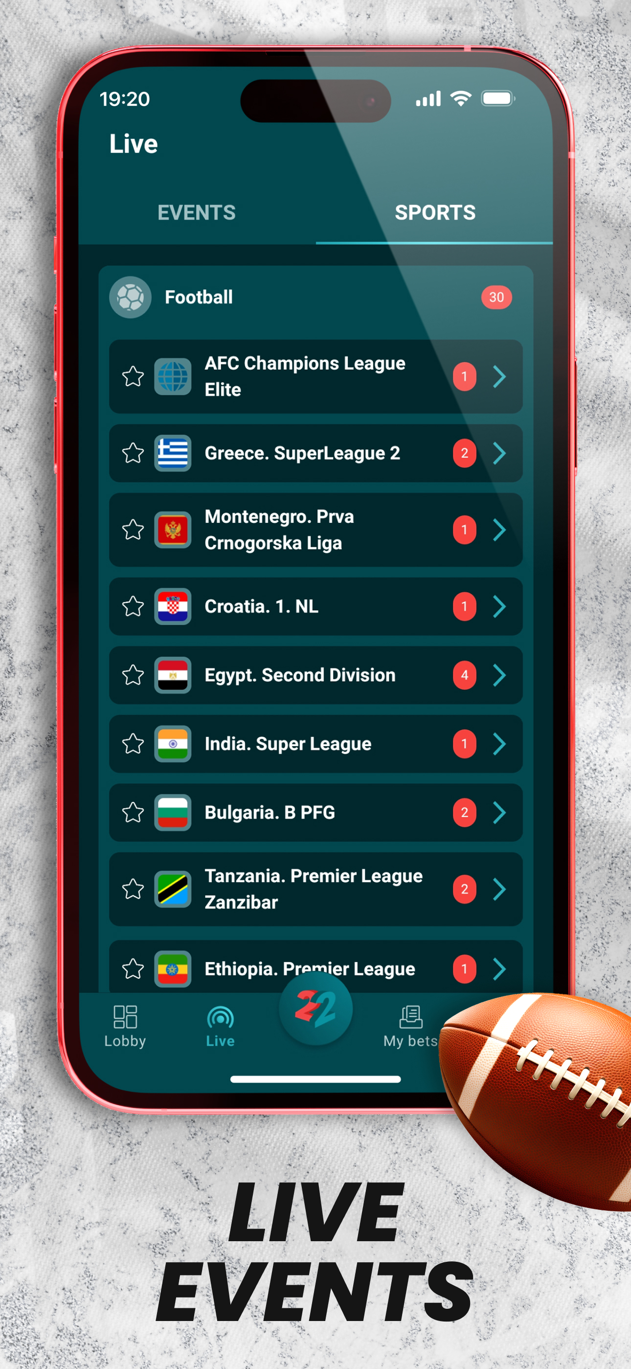22Bet Zambia: Sports & Casino screenshot 5