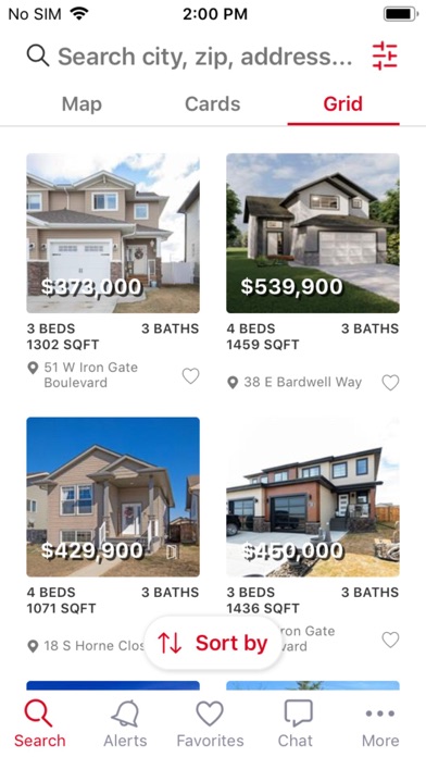 Canada Home Search Screenshot