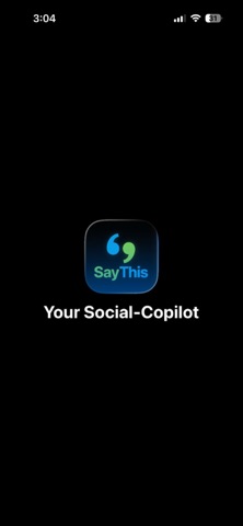 SayThis: Your Social-Copilot screenshot