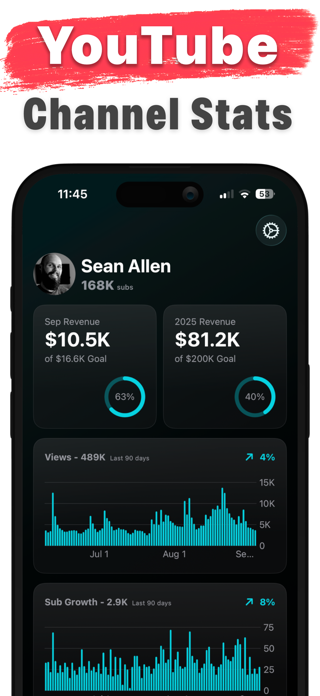 Creator View for YouTube Screenshot 1 of 6