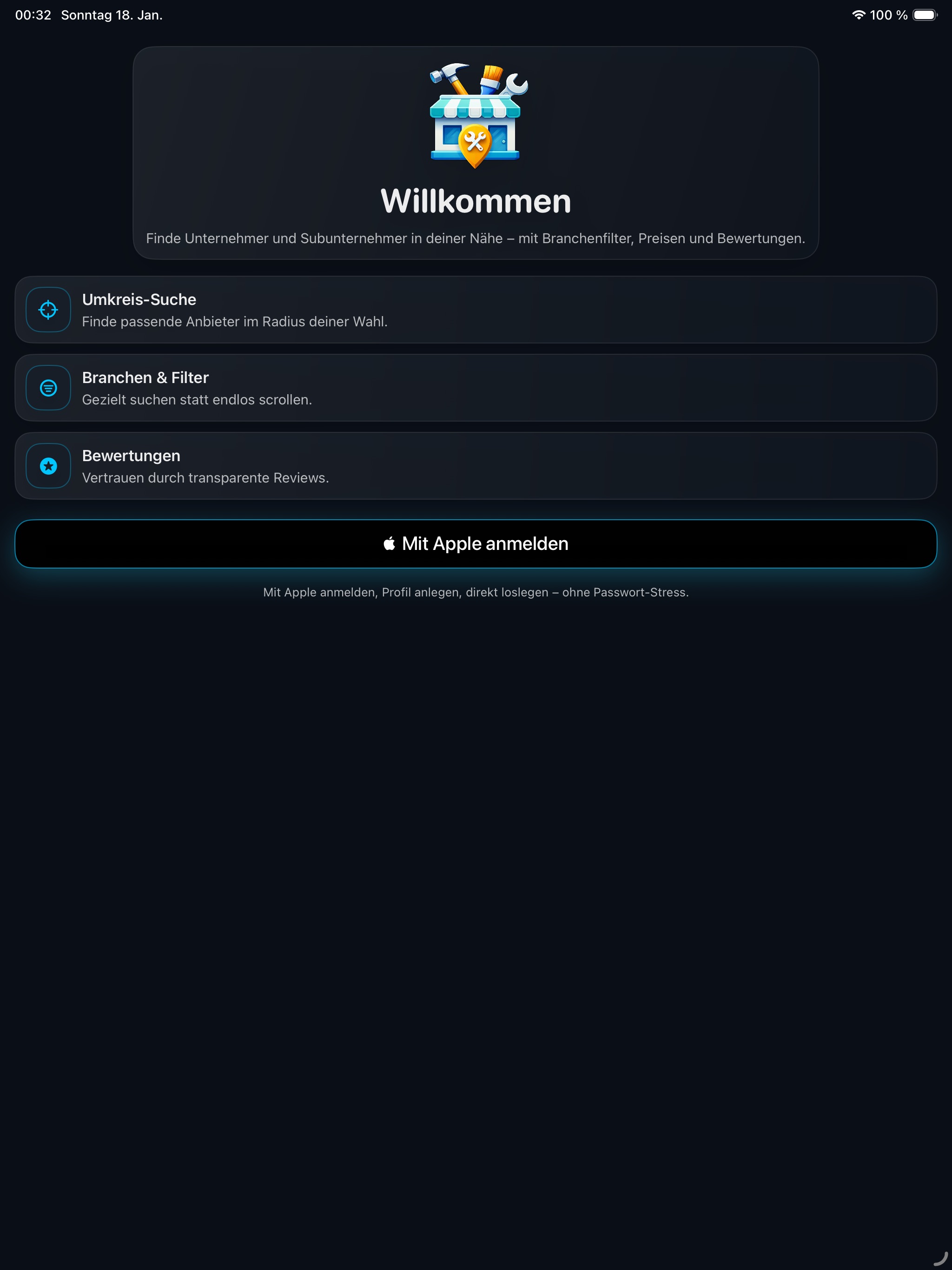 SubWerk - Gewerbe Marktplatz Screenshot