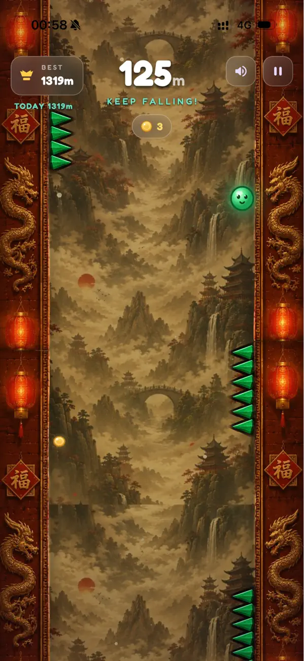 Screenshot #3 pour Plunge: Wall Dodge