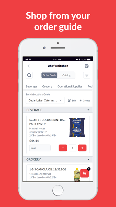 Chefs Kitchen Foodservice Screenshot