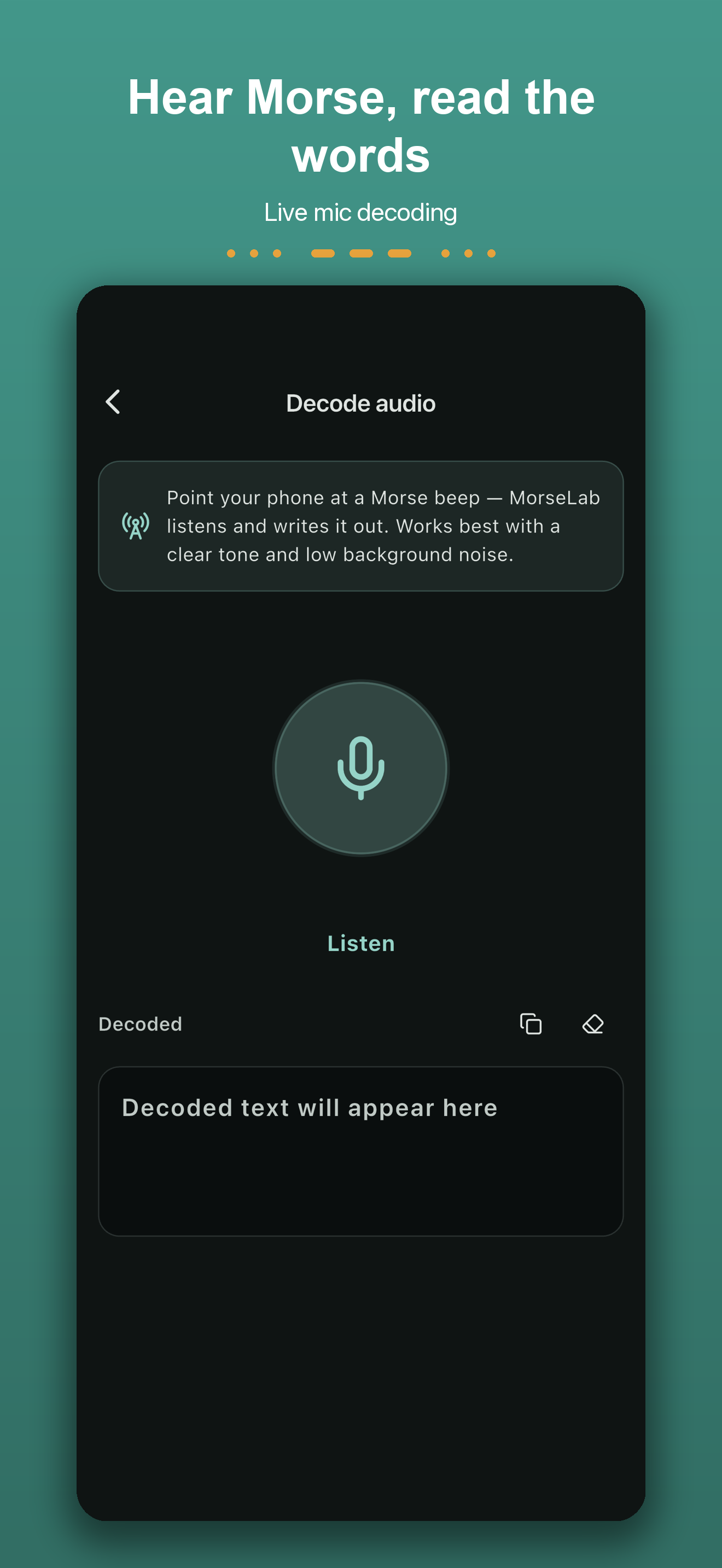 MorseLab: Morse Translator screenshot 7