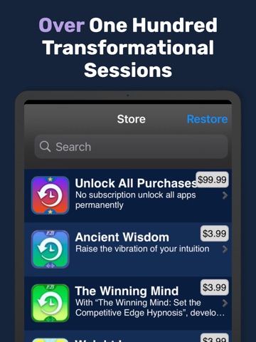 Mystic Sleep Hypnosis iPad screenshot