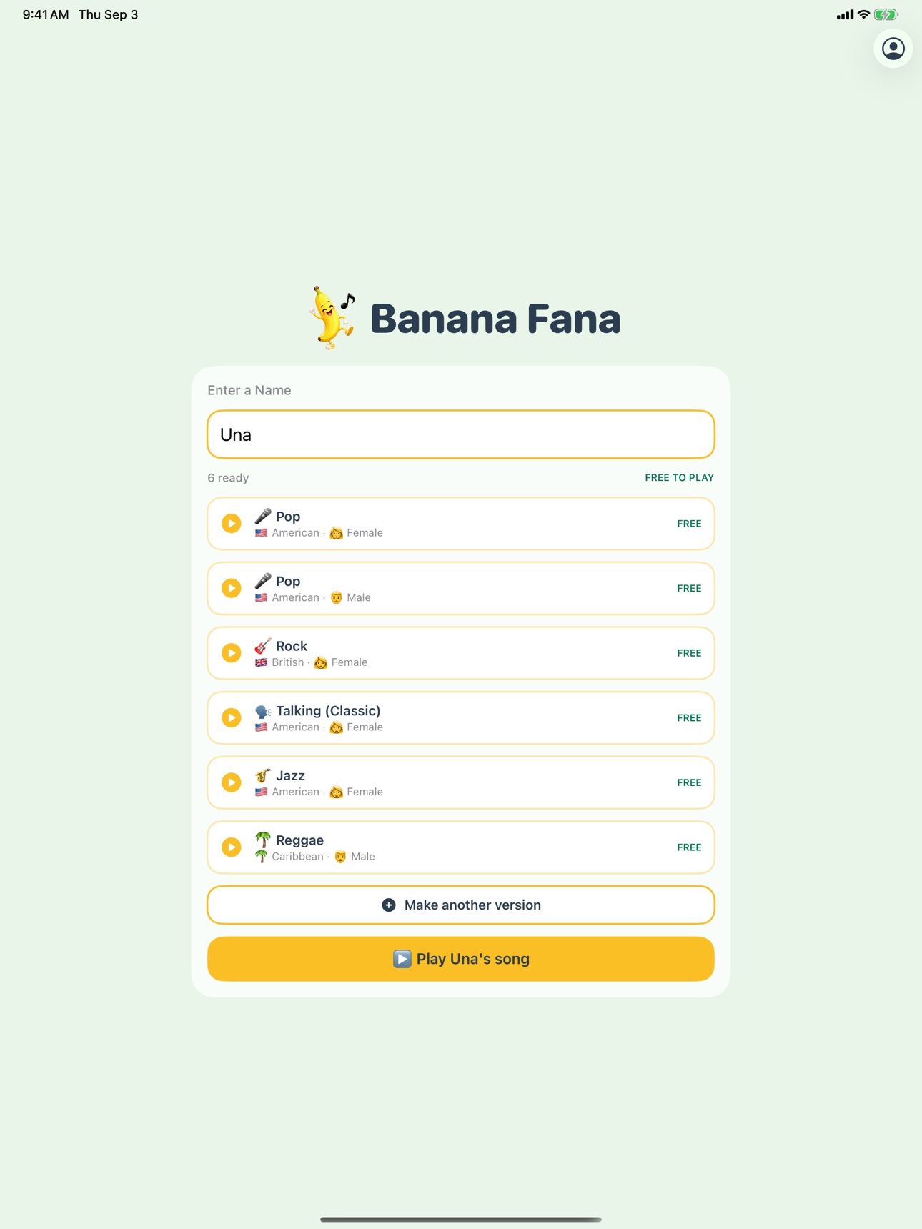 Screenshot 5 of Banana Fana: Name Game Song